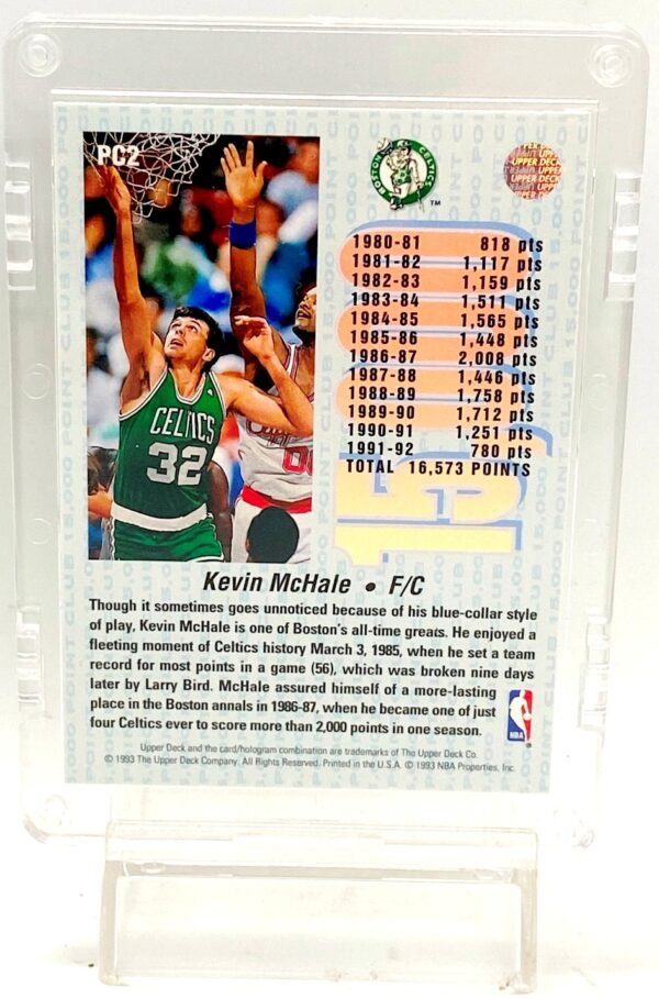 1992 Upper Deck Kevin McHale 15,000 Point Club #PC2 (Celtics)