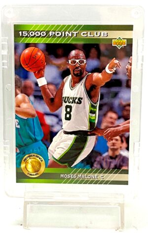 1992 UD 15,000 Point Club Moses Malone PC10 (1)