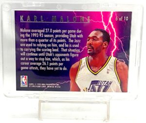1993-94 Fleer Scoring Kings Karl Malone #6 (2)