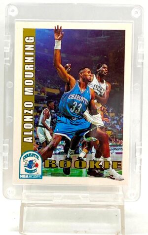 1993 Skybox Rookie Alonzo Mourning RC #361 (1)