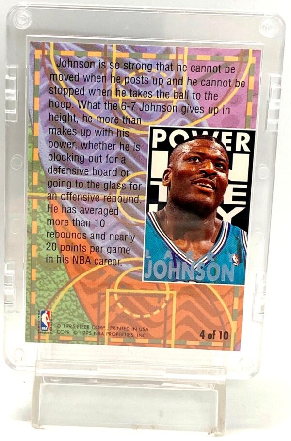 1994-95 Fleer PITK Larry Johnson #4 (2)