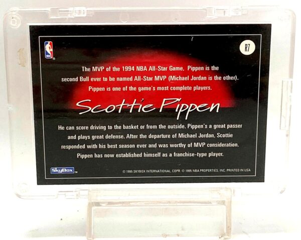 1995 Skybox Premium Scottie Pippen #R7 (2)