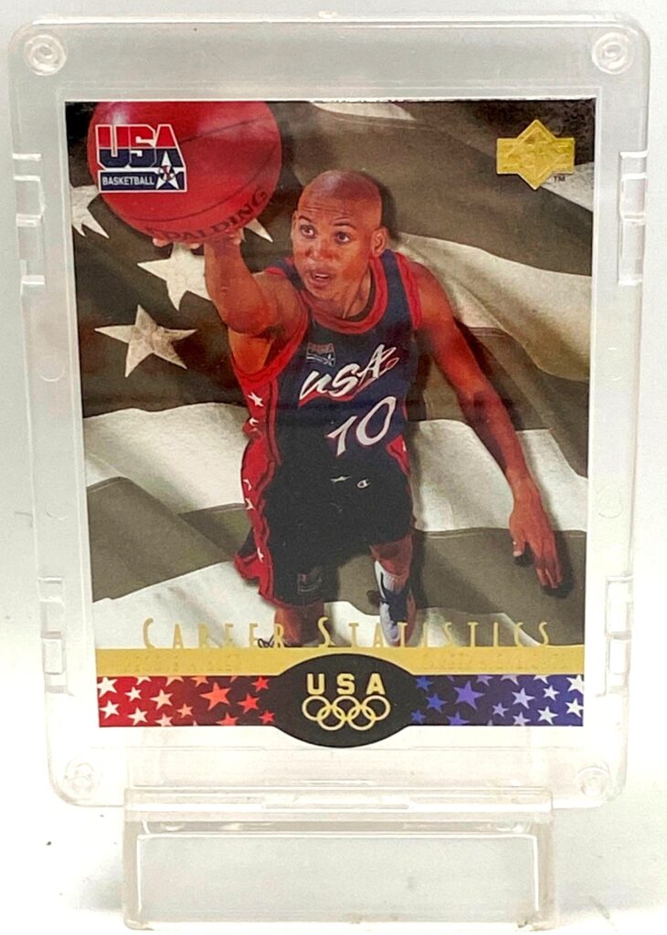 1996 UD SP USA Team Reggie Miller #s4 (