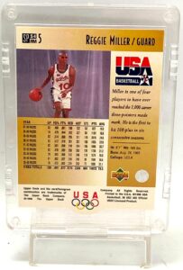1996 UD SP USA Team Reggie Miller #s4 (2)