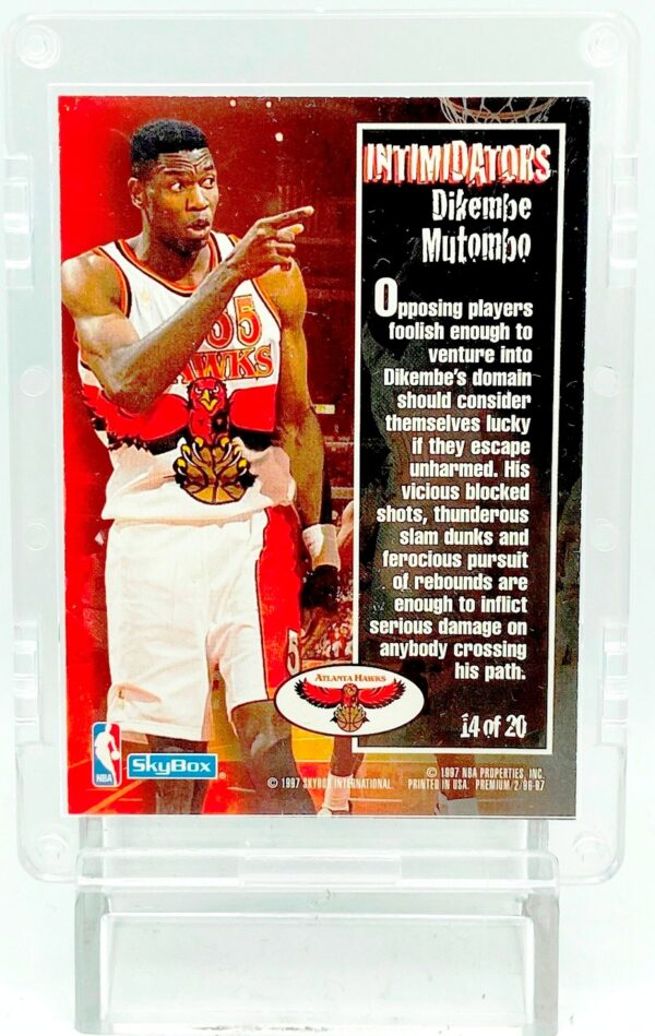 1997 SBP Intimidators Dikembe Mutombo #14 (2) 1997 SBP Intimidators Dikembe Mutombo #14 (2)