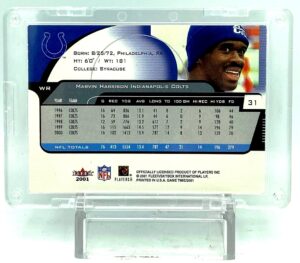 2001 Fleer GT Extra Marvin Harrison #31 (2)