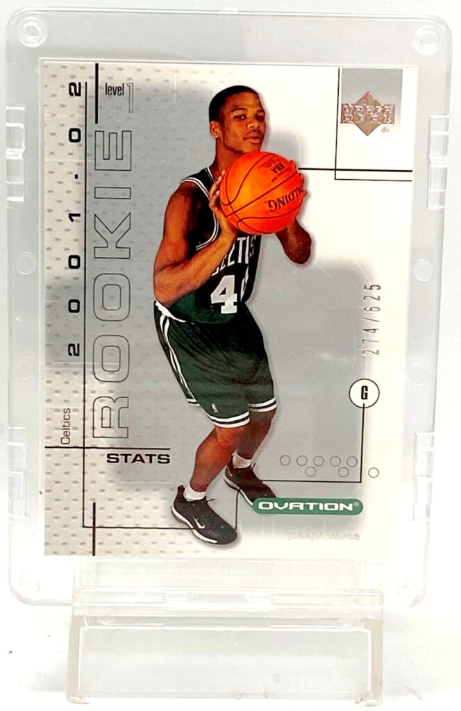 2001 UD Ovation LE Joseph Forte RC#40 (1)