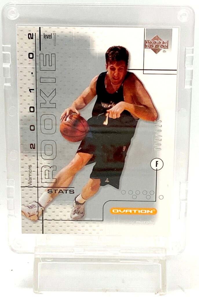 2001 UD Ovation LE Troy Murphy RC#1 (1)