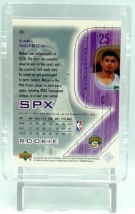 2001 UD SPx Earl Watson RC #130 (2)