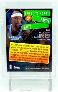 2002 Topps Coast to Coast Baron Davis #CC4 (2)