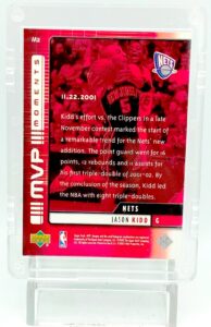 2002 UD MVP Moments Jason Kidd #M2 (2)