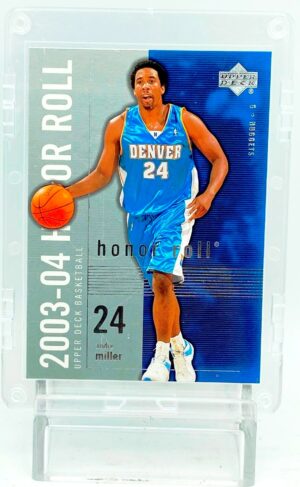 2003-04 UD Honor Roll Andre Miller Card #18 (1)