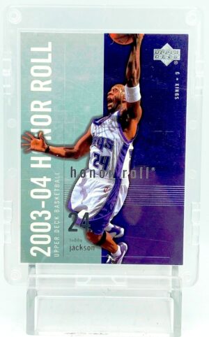 2003-04 UD Honor Roll Bobby Jackson #75 (1)