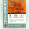 2003-04 UD Honor Roll Clifford Robinson #23 (2)