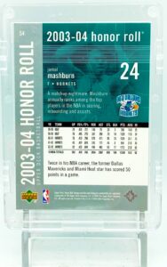 2003-04 UD Honor Roll Jamal Mashburn #54 (2)