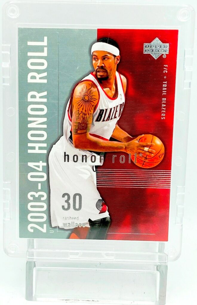 2003-04 UD Honor Roll Rasheed Wallace #71 (1)