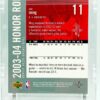2003-04 UD Honor Roll Yao Ming Card #26 (2)