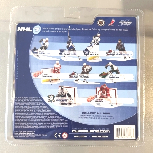 2003 NHL Jean-Sebastien Giguere Gray Gloves-Rookie (2) 2003 NHL Jean-Sebastien Giguere Gray Gloves-Rookie (2)