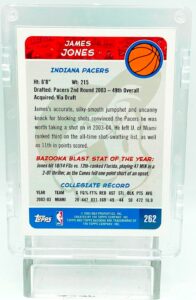 2003 Topps Bazooka James Jones RC #262 (2)