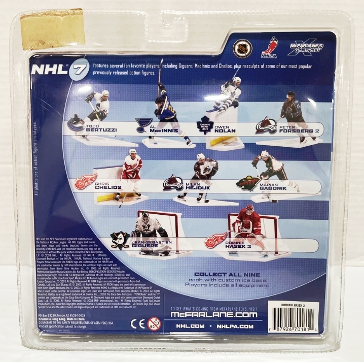 2004 McFarlane Sportspicks NHL Dominik Hasek (Red)-C