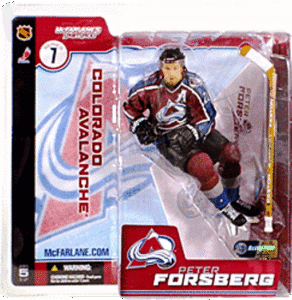 2004 NHL Peter Forsberg (Purple Jersey) S-7