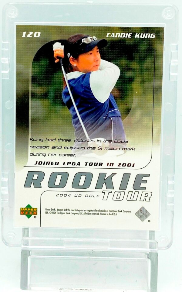 2004 UD Golf Rookie Tour Candie Kung RC #120 (2) 2004 UD Golf Rookie Tour Candie Kung RC #120 (2)