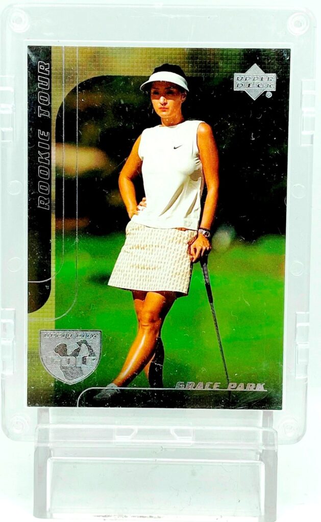 2004 UD Golf Rookie Tour Grace Park RC #118 (1)