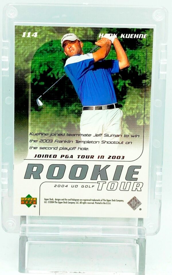 2004 UD Golf Rookie Tour Hank Kuehne RC # (2) 2004 UD Golf Rookie Tour Hank Kuehne RC # (2)