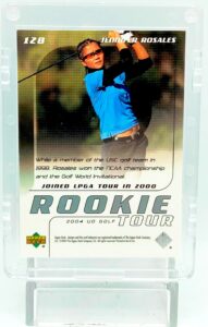 2004 UD Golf Rookie Tour Jennifer Rosales #128(2)