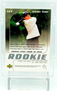 2004 UD Golf Rookie Tour Rachel Teske RC #122 (2)