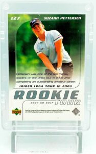 2004 UD Golf Rookie Tour Suzann Pettersen #127(2)