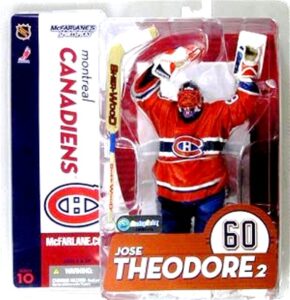 2005 McFarlane NHL Jose Theodore 2 (Red Jersey)
