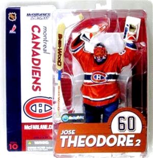 2005 McFarlane NHL Jose Theodore 2 (Red Jersey)