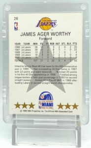 1990 NBA Hoops ASW James Worthy #26 (5)