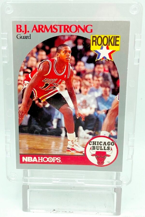 1990 NBA Hoops B. J. Armstrong RC #60 (2)