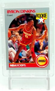 1990 NBA Hoops Byron Dinkins RC #123 (1)