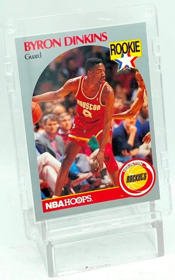 1990 NBA Hoops Byron Dinkins RC #123 (3) 1990 NBA Hoops Byron Dinkins RC #123 (3)