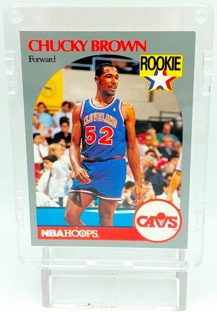 1990 NBA Hoops Chuck Brown RC #71 (2)