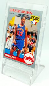 1990 NBA Hoops Chuck Brown RC #71 (4)