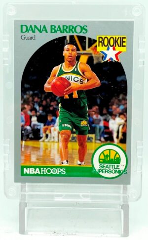 1990 NBA Hoops Dana Barros RC #274 (1) 1990 NBA Hoops Dana Barros RC #274 (1)