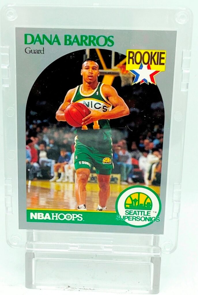 1990 NBA Hoops Dana Barros RC #274 (2)