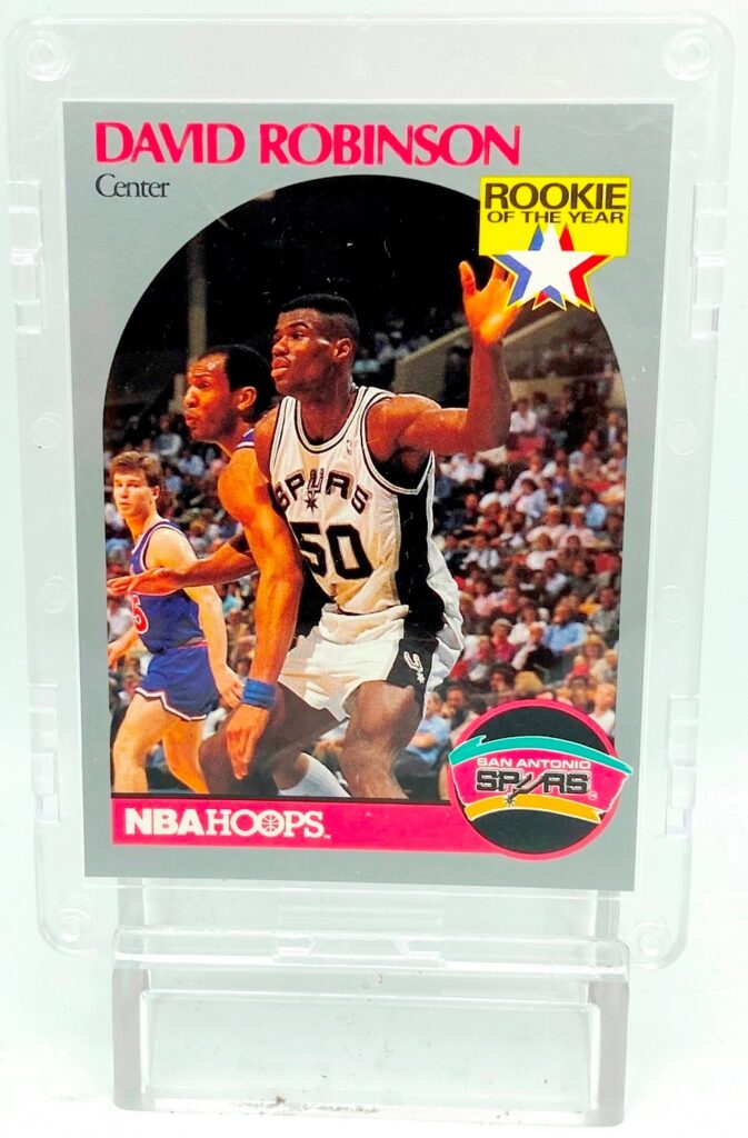 1990 NBA Hoops David Robinson RC #270 (2)