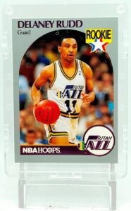 1990 NBA Hoops Delaney Rudd RC #293 (1)