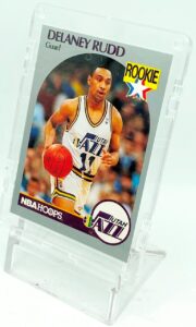 1990 NBA Hoops Delaney Rudd RC #293 (4)