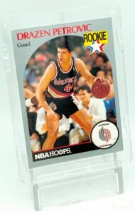 1990 NBA Hoops Drazen Petroviv RC #248 (3)