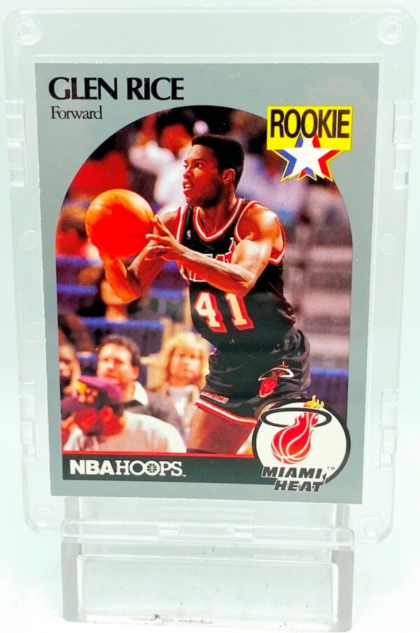 1990 NBA Hoops Glen Rice RC #168 (2) 1990 NBA Hoops Glen Rice RC #168 (2)