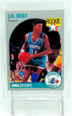 1990 NBA Hoops J. R. Reid RC #57 (1) 1990 NBA Hoops J. R. Reid RC #57 (1)