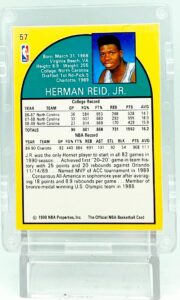 1990 NBA Hoops J. R. Reid RC #57 (5)