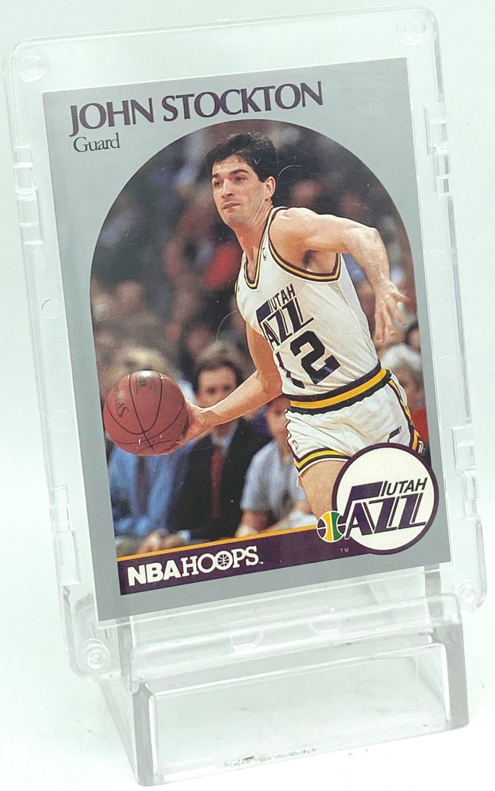 1990 NBA Hoops John Stockton Card #294 (Utah Jazz)