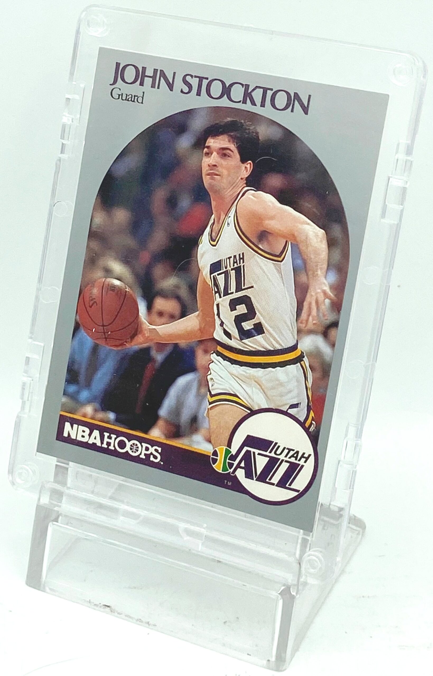 1990 NBA Hoops John Stockton Card #294 (Utah Jazz)